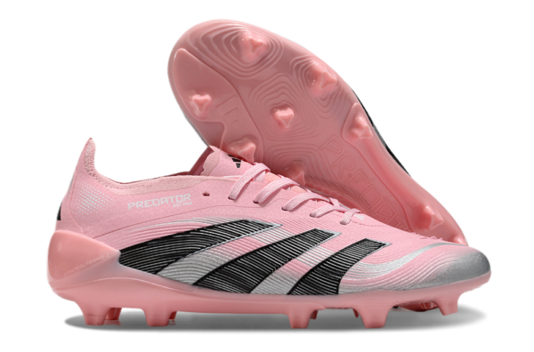 Adidas Predator 2025 Laced Edition FG (Pink and Black) - Image 2