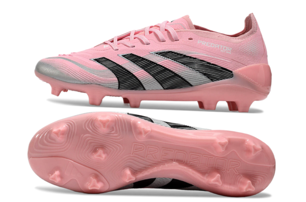 Adidas Predator 2025 Laced Edition FG (Pink and Black) - Image 3