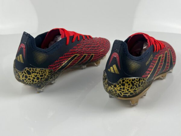 Adidas Predator 2025 Laced Edition FG (Red, Black, and Gold) - Image 3