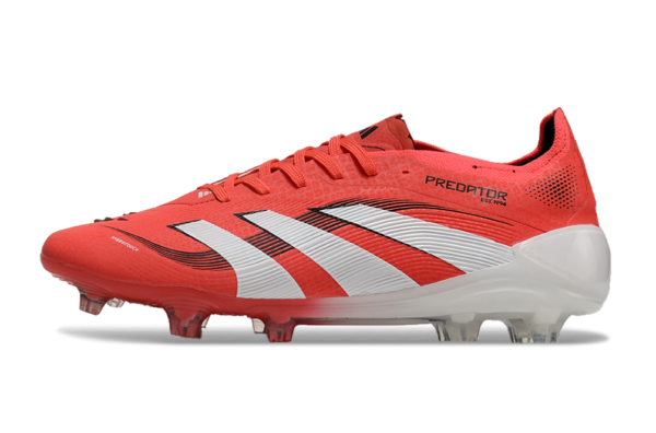 Adidas Predator 2025 Laced Edition FG (Red and White)