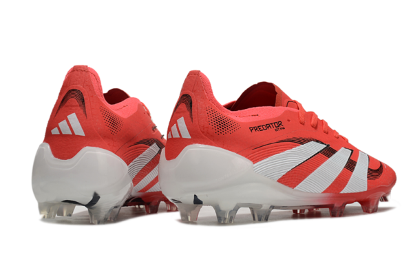 Adidas Predator 2025 Laced Edition FG (Red and White) - Image 4