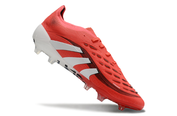 Adidas Predator 2025 Laced Edition FG (Red and White) - Image 5