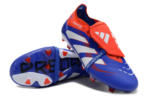 Adidas Predator 2025 Tongue Edition FG (Blue, Red, and White Variation)