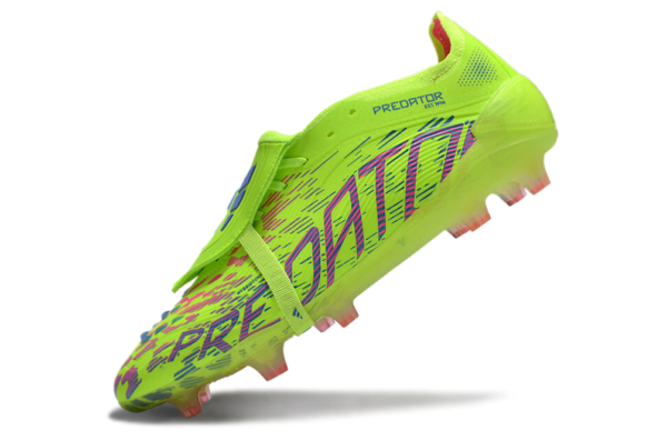 Adidas Predator 2025 Tongue Edition FG (Lime Green and Pink Neon) - Image 5