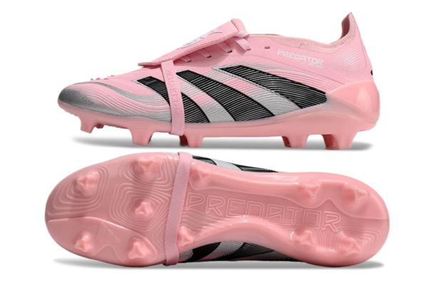 Adidas Predator 2025 Tongue Edition FG (Pink and Black Variation) - Image 7