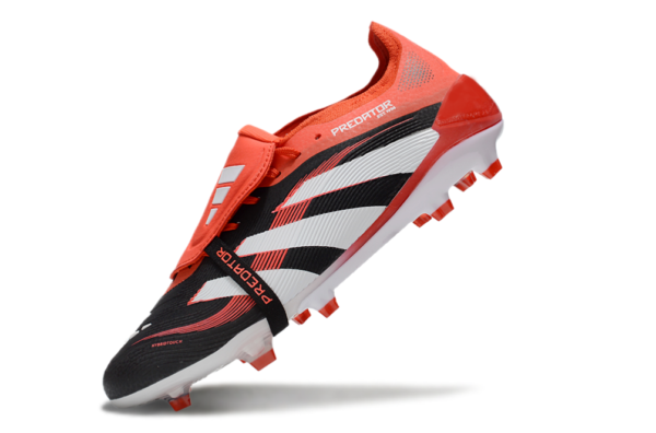 Adidas Predator 2025 Tongue Edition FG (Red, Black, and White) - Image 6