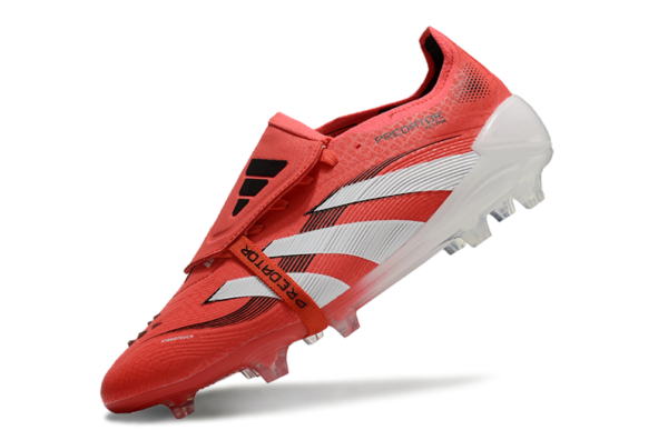 Adidas Predator 2025 Tongue Edition FG (Red and White)