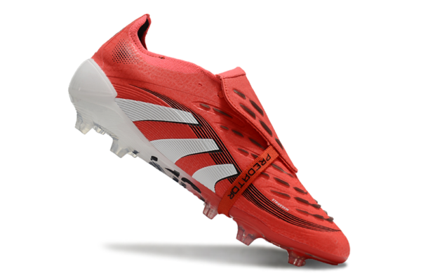 Adidas Predator 2025 Tongue Edition FG (Red and White) - Image 6