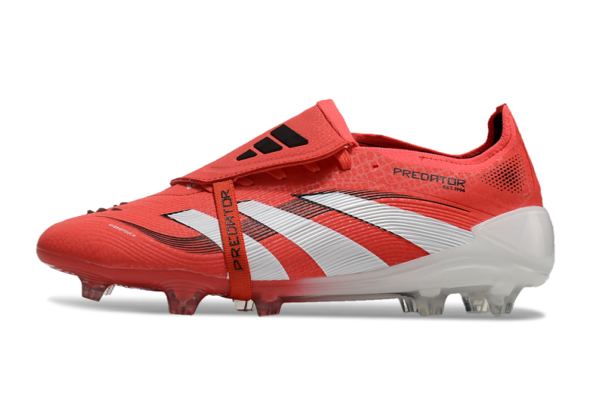 Adidas Predator 2025 Tongue Edition FG (Red and White) - Image 7