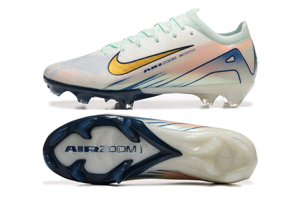 Nike Air Zoom Mercurial Vapor XVI Elite FG (Aqua Mist/Yellow/Navy) - Image 10