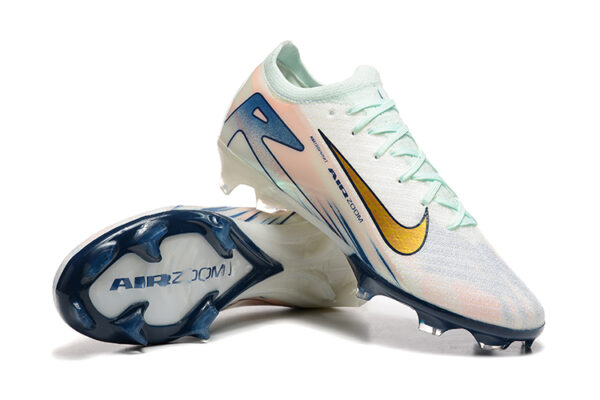 Nike Air Zoom Mercurial Vapor XVI Elite FG (Aqua Mist/Yellow/Navy) - Image 3