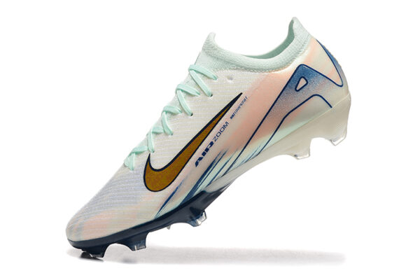 Nike Air Zoom Mercurial Vapor XVI Elite FG (Aqua Mist/Yellow/Navy) - Image 9