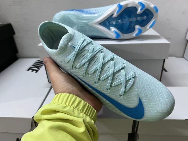 Nike Air Zoom Mercurial Vapor XVI Elite FG (Aqua Blue) - Image 3