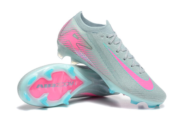 Nike Air Zoom Mercurial Vapor XVI Elite FG (Aqua Mint and Pink Punch) - Image 4