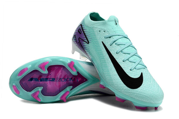 Nike Air Zoom Mercurial Vapor XVI Elite FG (Aqua Purple Pink) - Image 4