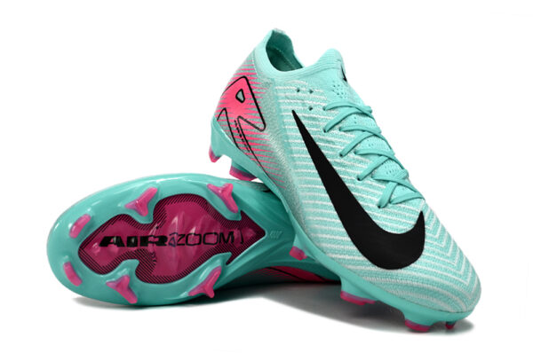 Nike Air Zoom Mercurial Vapor XVI Elite FG (Aqua and Pink) - Image 2