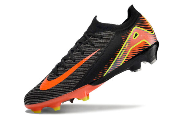 Nike Air Zoom Mercurial Vapor XVI Elite FG (Black, Orange, and Neon Green)