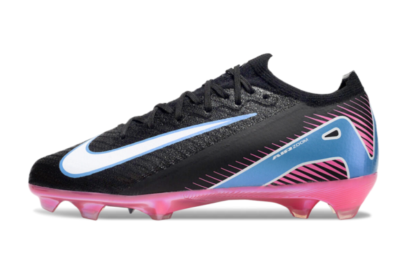Nike Air Zoom Mercurial Vapor XVI Elite FG (Black, Pink, and Blue) - Image 7