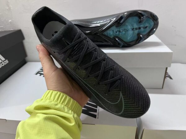 Nike Air Zoom Mercurial Vapor XVI Elite FG (Black and Teal) - Image 5