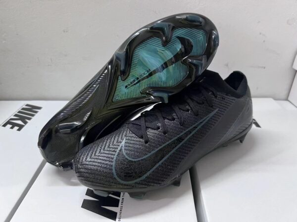 Nike Air Zoom Mercurial Vapor XVI Elite FG (Black and Teal) - Image 6