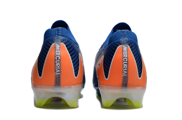 Nike Air Zoom Mercurial Vapor XVI Elite FG (Blue and Orange Variation) - Image 3