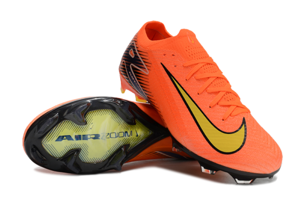 Nike Air Zoom Mercurial Vapor XVI Elite FG (Bright Orange and Black) - Image 3