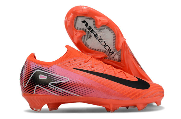 Nike Air Zoom Mercurial Vapor XVI Elite FG (Bright Orange and Black) - Image 4