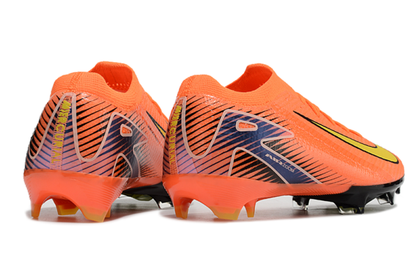 Nike Air Zoom Mercurial Vapor XVI Elite FG (Bright Orange and Black) - Image 4