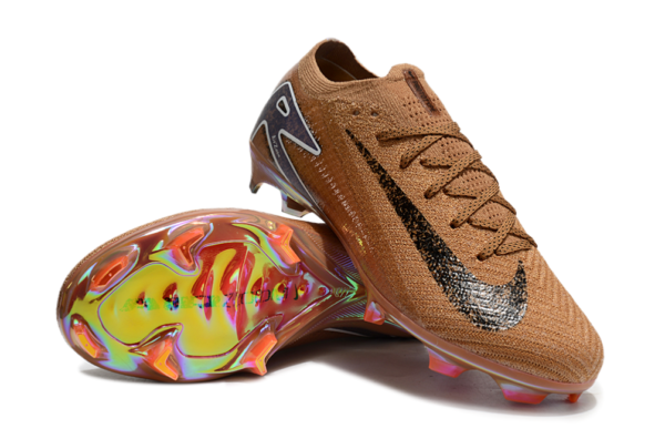 Nike Air Zoom Mercurial Vapor XVI Elite FG (Copper Black Blue) - Image 5