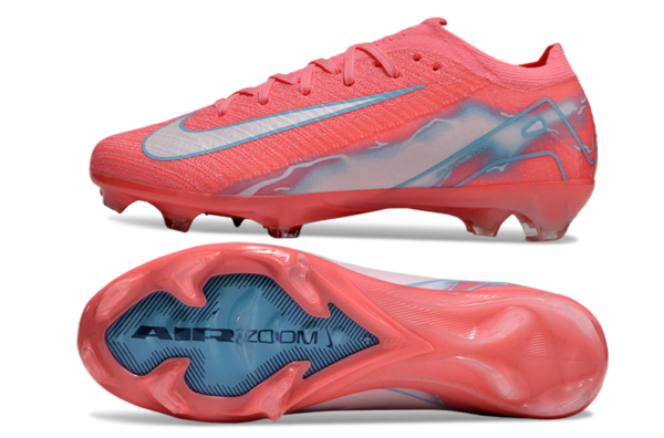 Nike Air Zoom Mercurial Vapor XVI Elite FG (Coral and Aqua) - Image 5