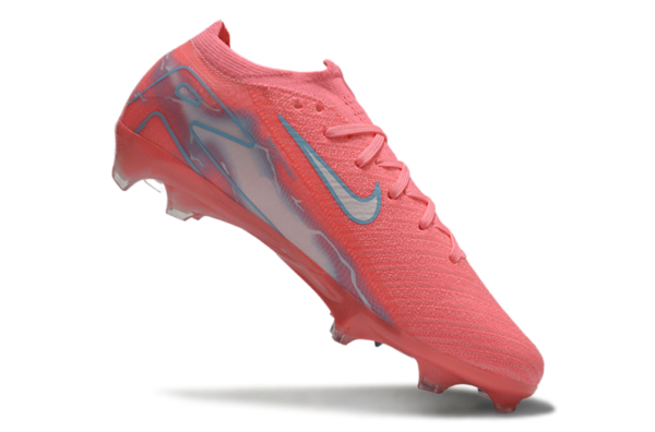 Nike Air Zoom Mercurial Vapor XVI Elite FG (Coral and Aqua) - Image 6