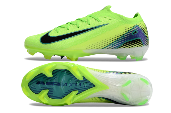 Nike Air Zoom Mercurial Vapor XVI Elite FG (Electric Green and Black) - Image 4