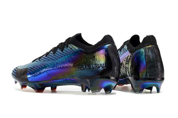 Nike Air Zoom Mercurial Vapor XVI Elite FG (Iridescent Black and Blue) - Image 3