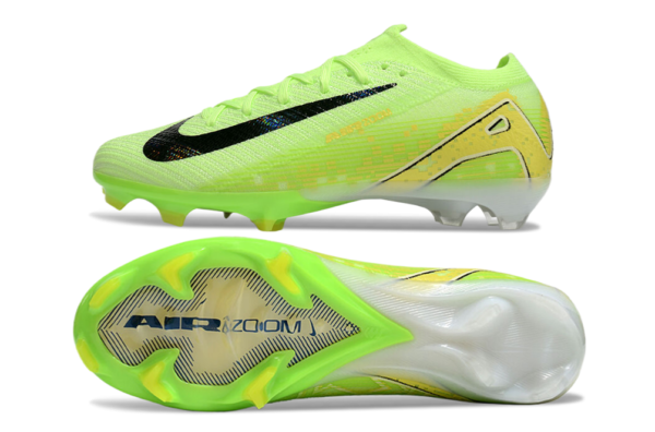 Nike Air Zoom Mercurial Vapor XVI Elite FG (Lime Green and Black) - Image 6