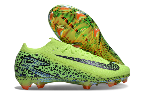 Nike Air Zoom Mercurial Vapor XVI Elite FG (Neon Green and Black Splatter) - Image 5
