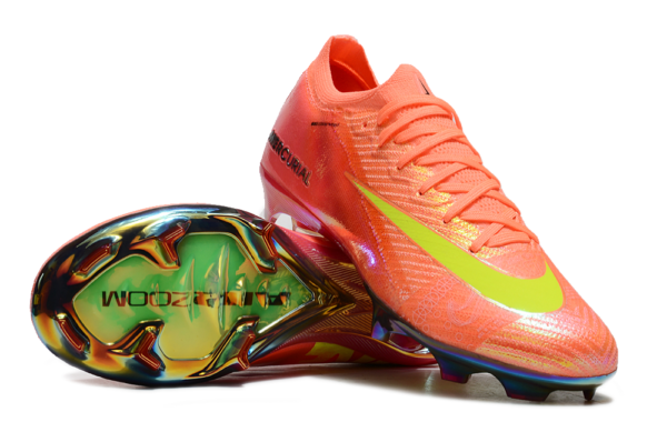Nike Air Zoom Mercurial Vapor XVI Elite FG (Neon Pink and Lime Green) - Image 3