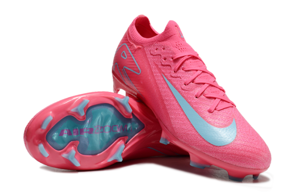 Nike Air Zoom Mercurial Vapor XVI Elite FG (Pink and Blue) - Image 2