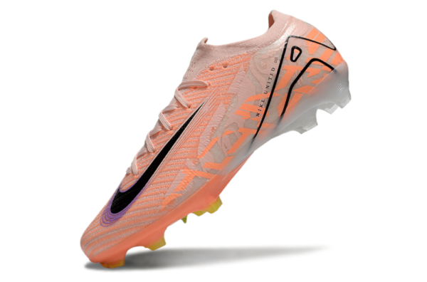 Nike Air Zoom Mercurial Vapor XVI Elite FG (Pink and Orange) - Image 4