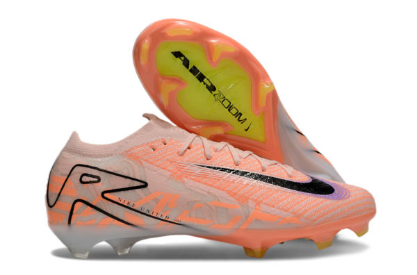 Nike Air Zoom Mercurial Vapor XVI Elite FG (Pink and Orange) - Image 6