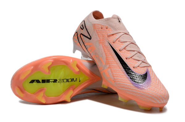 Nike Air Zoom Mercurial Vapor XVI Elite FG (Pink and Orange) - Image 7