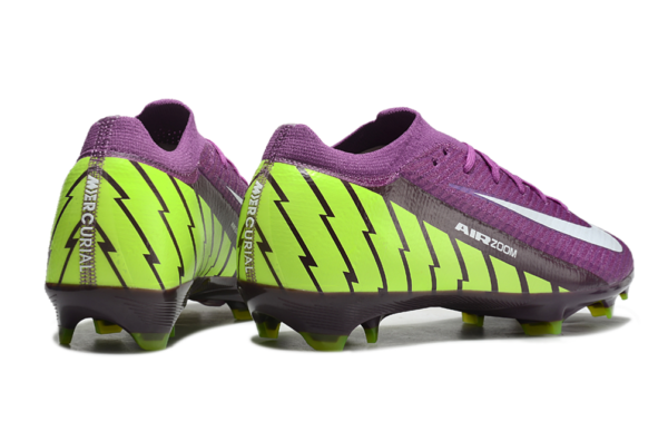 Nike Air Zoom Mercurial Vapor XVI Elite FG (Purple and Volt Green)
