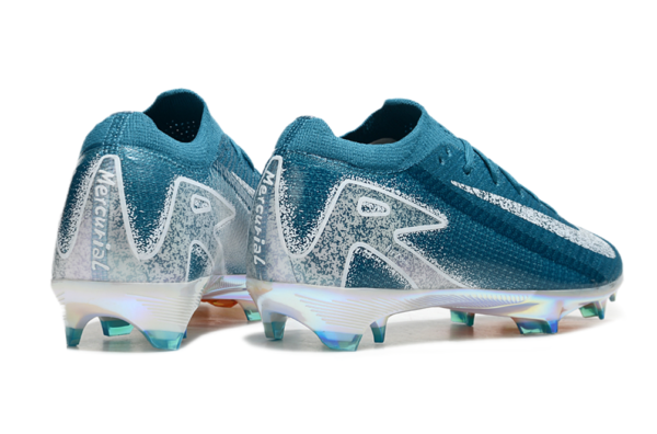 Nike Air Zoom Mercurial Vapor XVI Elite FG (Teal and Iridescent) - Image 2