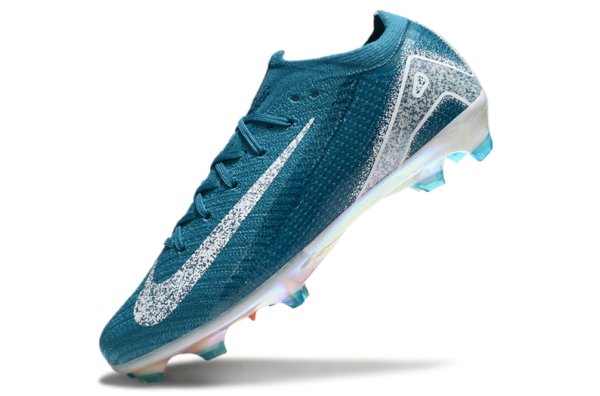 Nike Air Zoom Mercurial Vapor XVI Elite FG (Teal and Iridescent) - Image 6