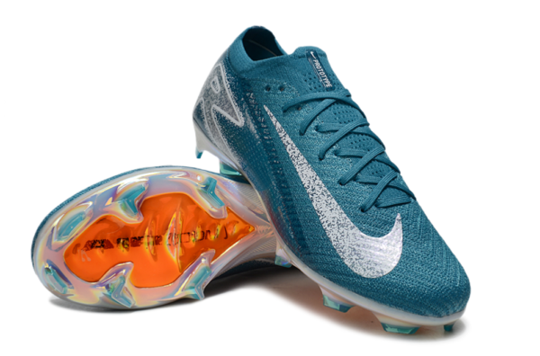 Nike Air Zoom Mercurial Vapor XVI Elite FG (Teal and Iridescent) - Image 7