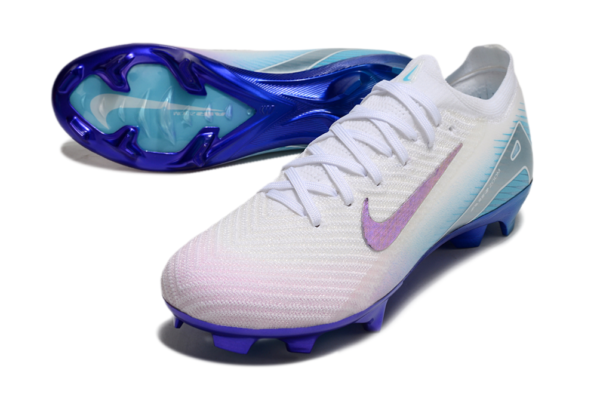 Nike Air Zoom Mercurial Vapor XVI Elite FG (White, Purple, and Blue Gradient) - Image 2