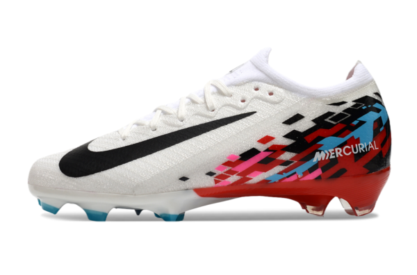 Nike Air Zoom Mercurial Vapor XVI Elite FG (White/Red/Black/Blue/Pink) - Image 11
