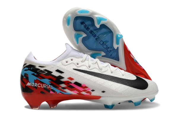 Nike Air Zoom Mercurial Vapor XVI Elite FG (White/Red/Black/Blue/Pink) - Image 6