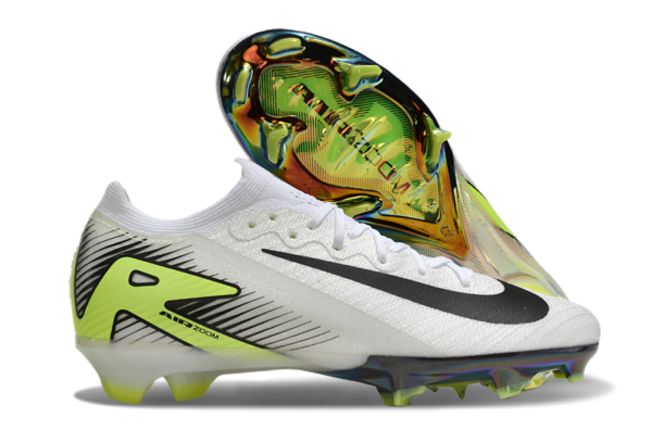 Nike Air Zoom Mercurial Vapor XVI Elite FG (White/Black/Volt) - Image 2