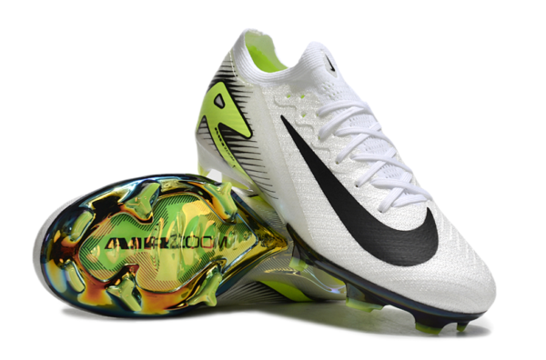 Nike Air Zoom Mercurial Vapor XVI Elite FG (White/Black/Volt) - Image 6