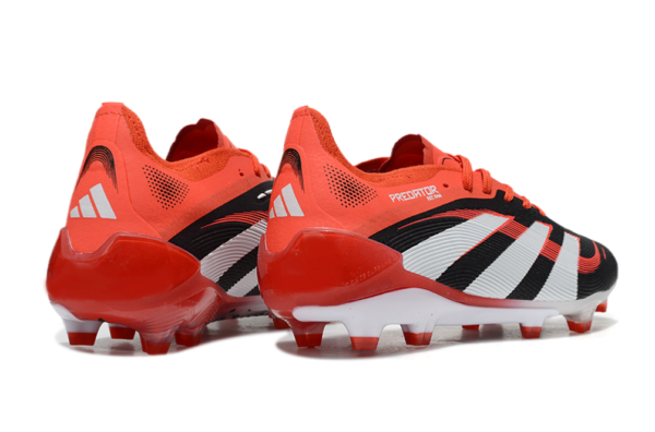 Adidas Predator 2025 Laced Edition FG (Black/Red/White) - Image 7